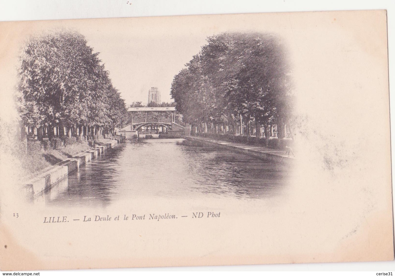 CPA - 13. LILLE - La Deule Et Le Pont Napoléon - Lille