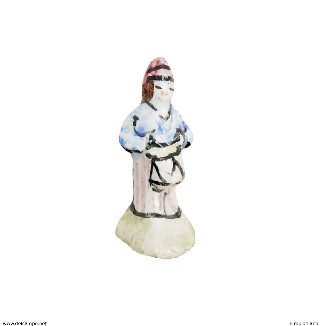 Feve Ancienne Artisanale Maurin Révolution Française 1789 Santon Tambourinaire 38mm Figurine Miniature - Santons