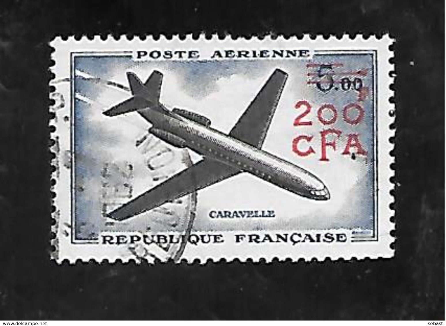 TIMBRE OBLITERE DE LA REUNION DE 1961 N° MICHEL 419 - Usati