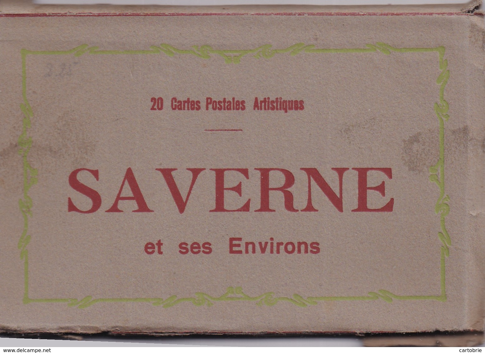 67 SAVERNE Et Ses Environs - 20 Cartes Postales Détachables - Marque "La Cigogne" - Saverne