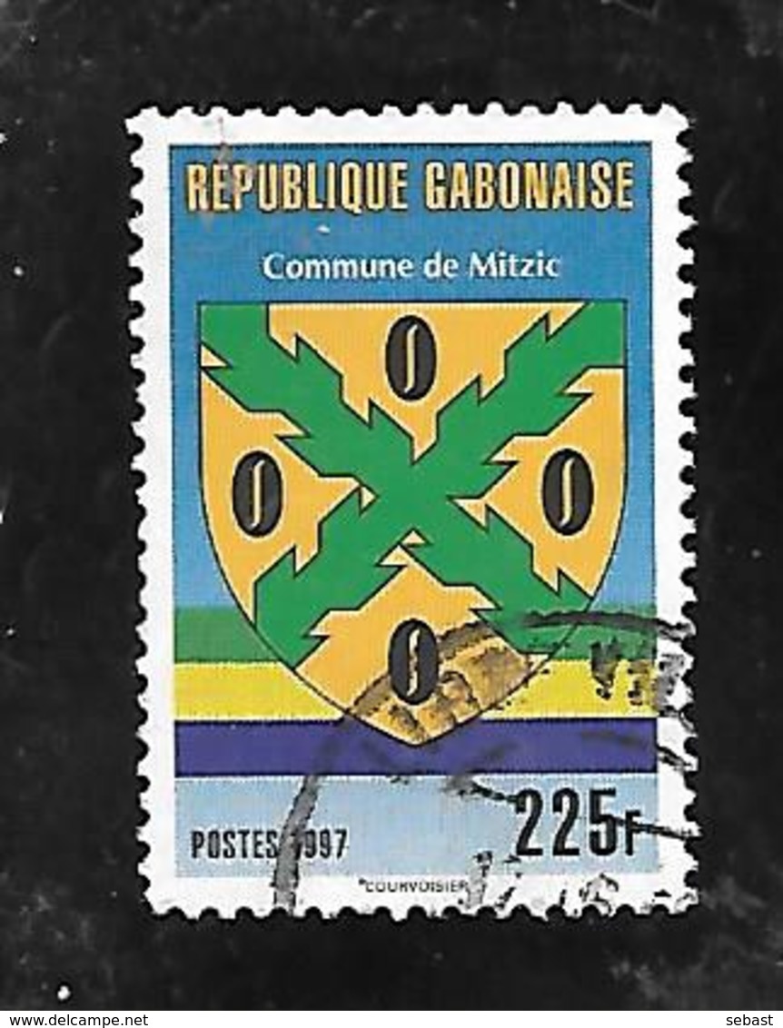 TIMBRE OBLITERE DU GABON  DE 1997 N° MICHEL 1342 - Gabón (1960-...)