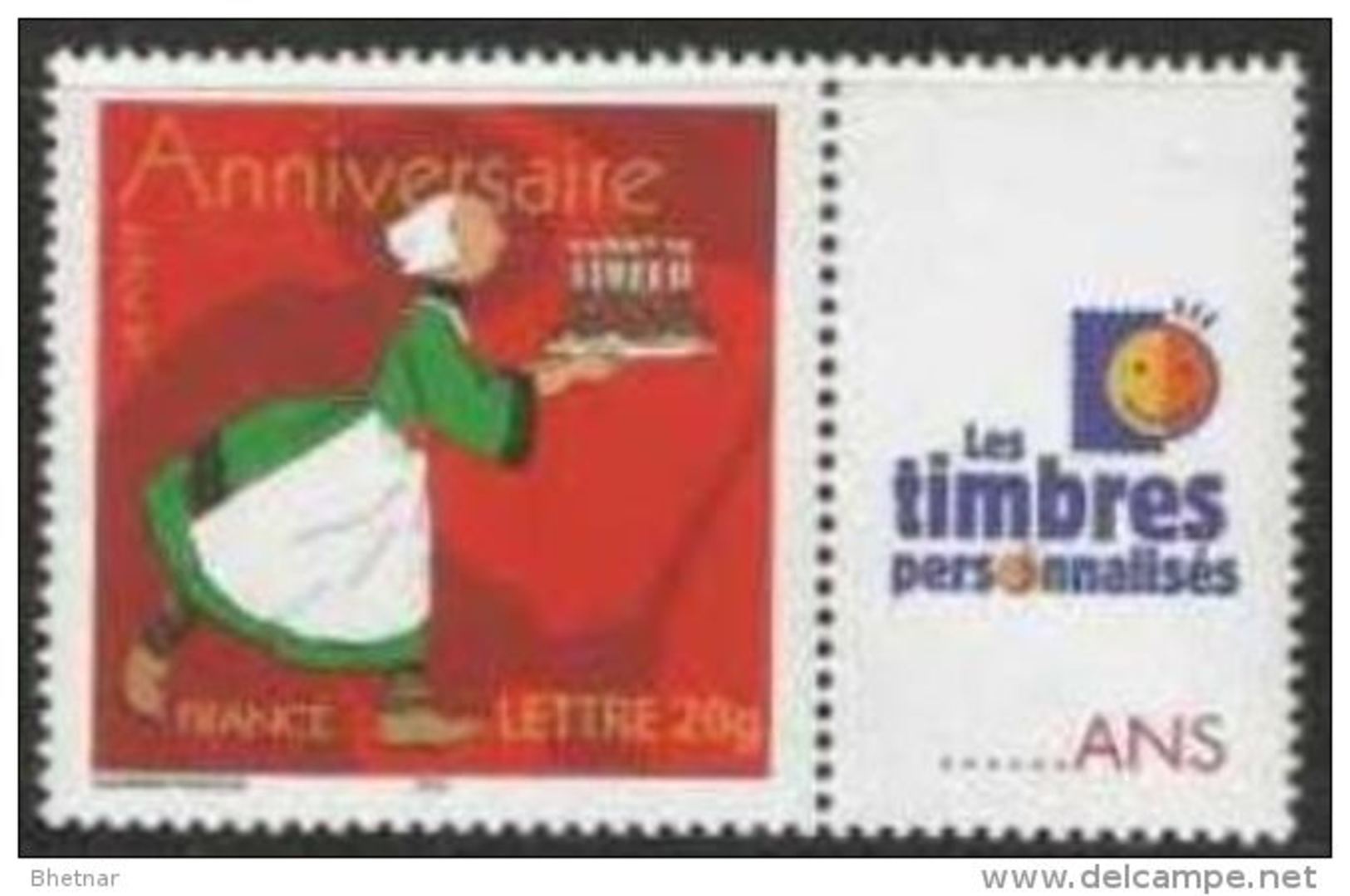 FR Personnalisés YT 3778A " Anniversaire, Bécassine - LTP " 2005 Neuf** - Other & Unclassified