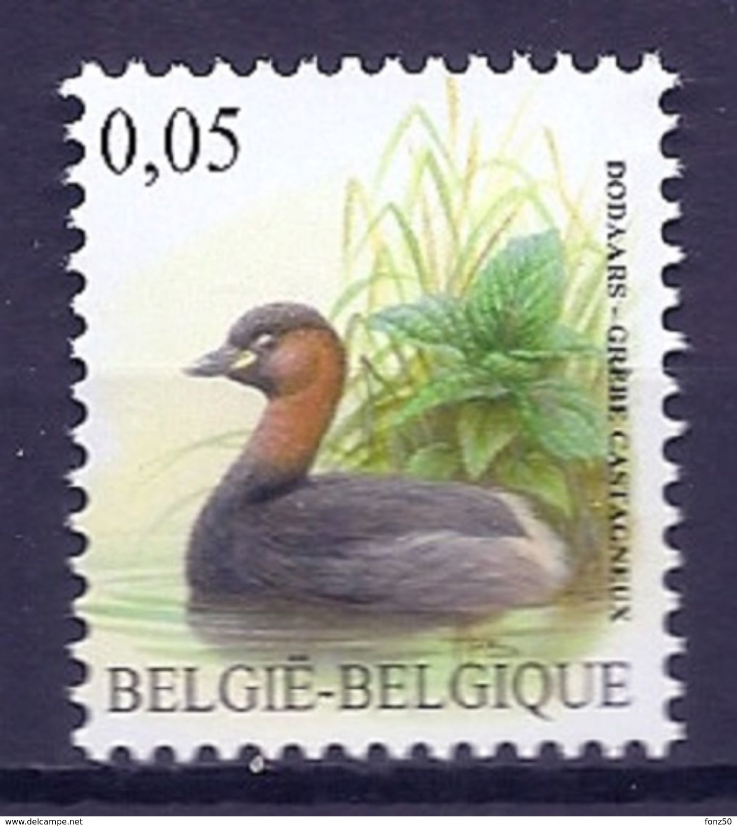 BELGIE * Buzin * Nr 3993 * Postfris Xx *  WIT  PAPIER - 1985-.. Oiseaux (Buzin)