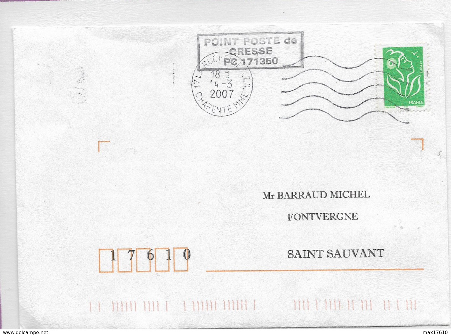 Region Saintes La Rochelle Jonzac Pons St Jean Angely 1 Lot Plus De 20 Lettres Relais Poste Et Agence Postale Communale - Mechanical Postmarks (Other)