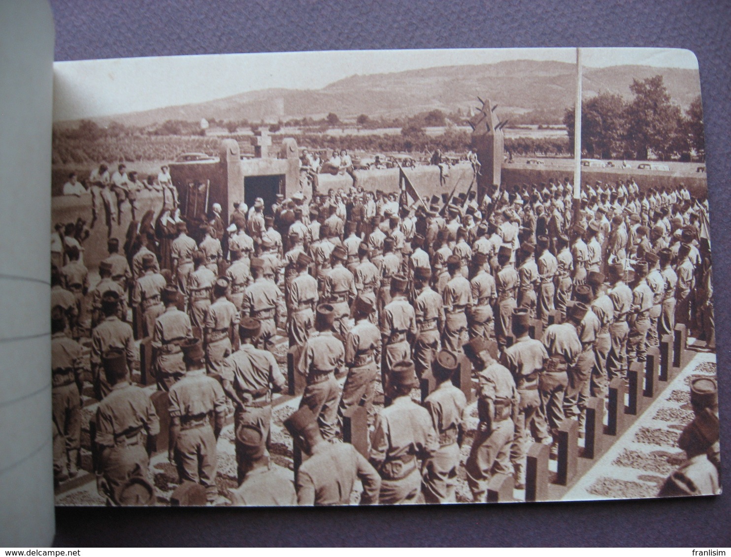 Lot 12 CPSM Carnet Album TATA SENEGALAIS de CHASSENAY 69 Guerre 1939 1940 Régiment Tirailleurs Cérémonie Militaire