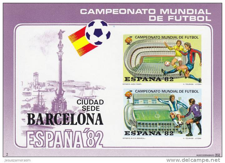 España HR - Futbol - 2sd - 1982 – Espagne