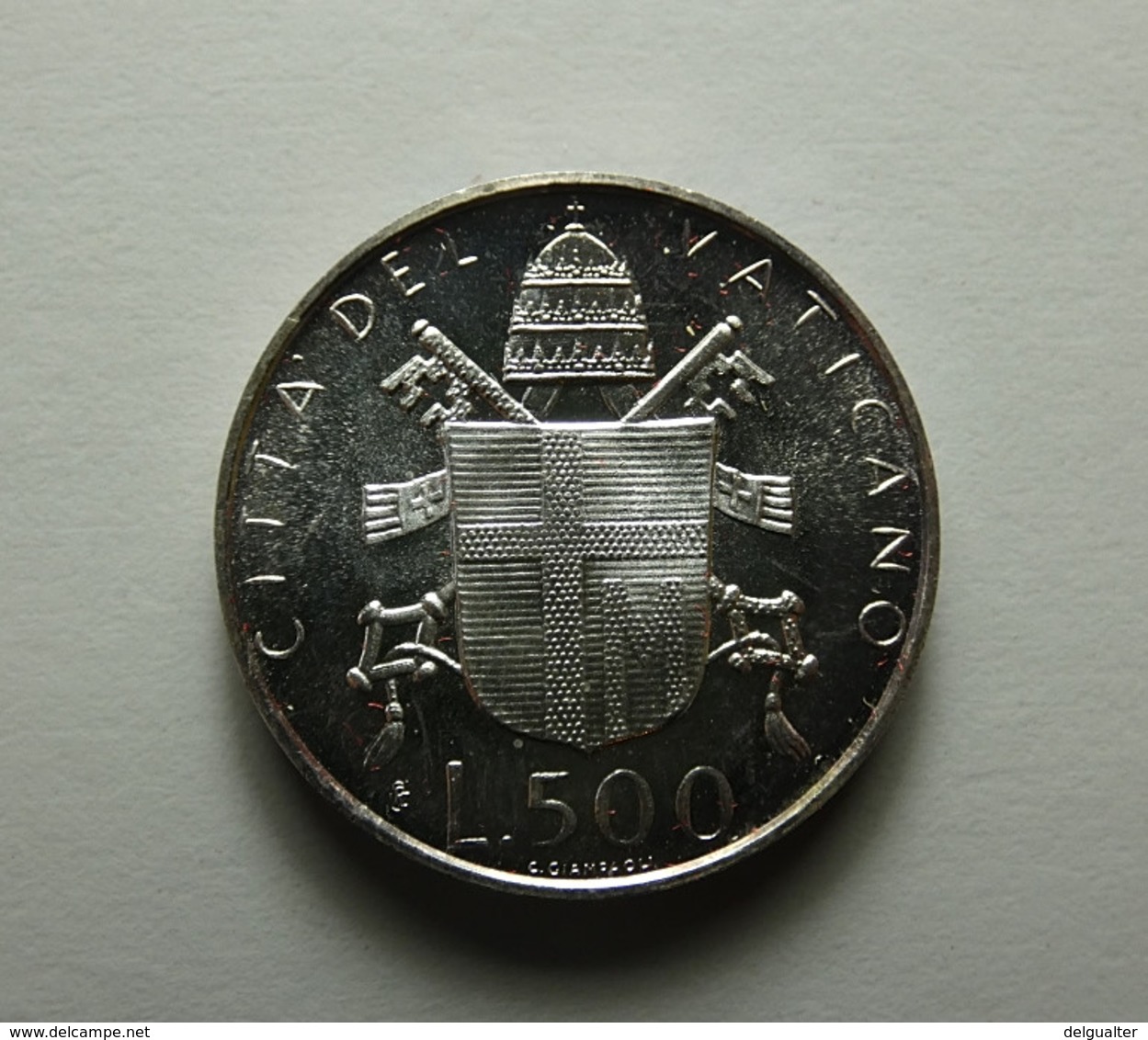Vatican 500 Lire 1980 Silver - Vaticano (Ciudad Del)