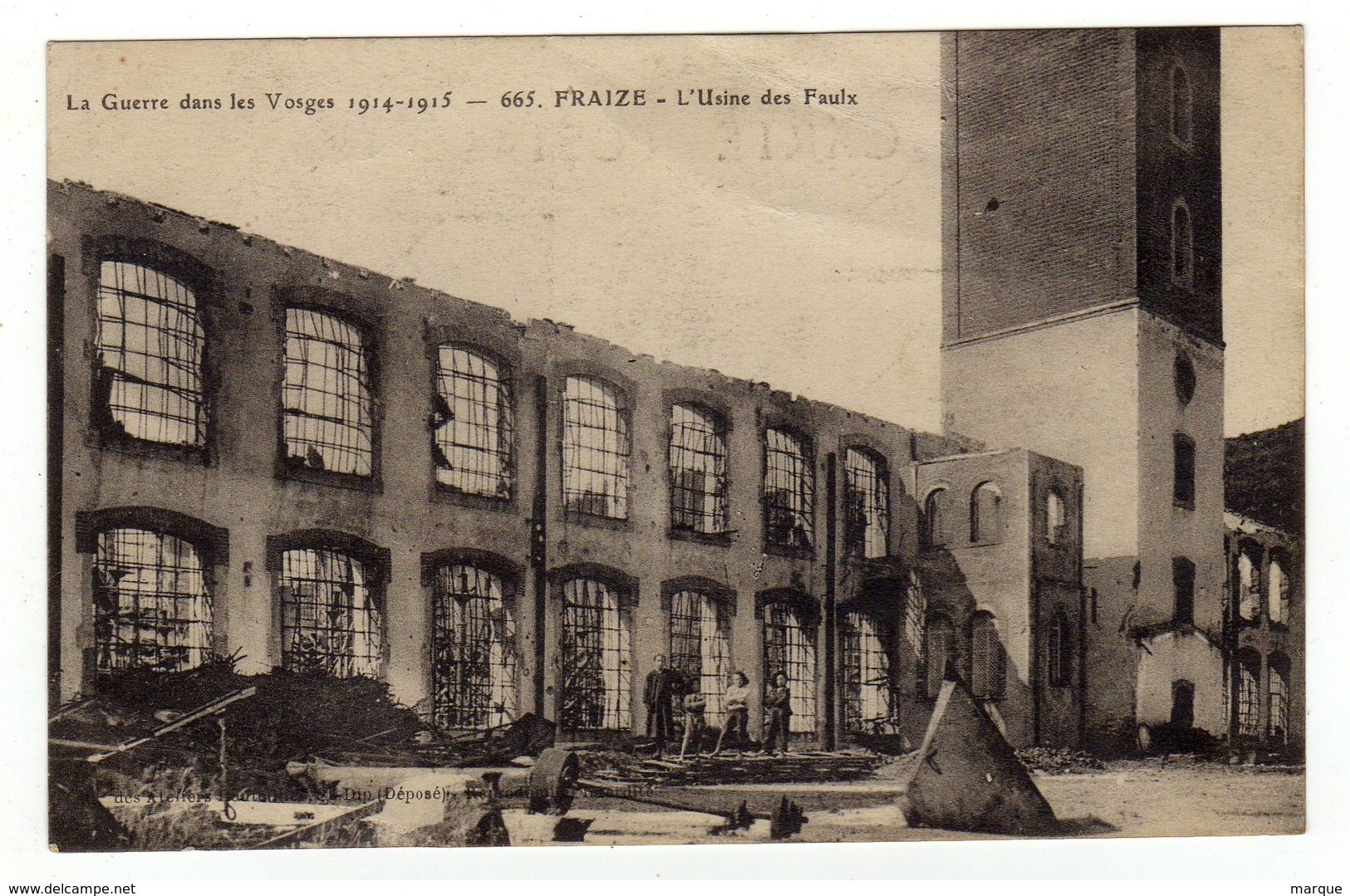 Cpa N° 665 FRAIZE L ' Usine Des Faulx - Fraize