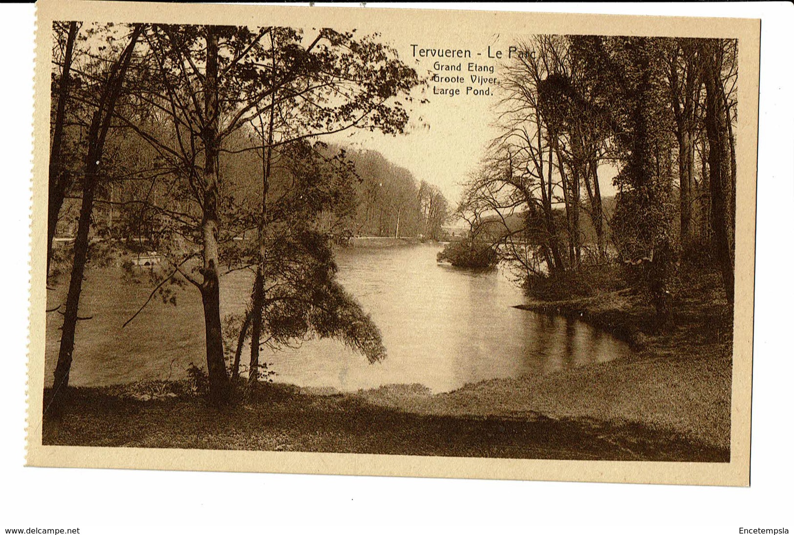 CPA - Carte Postale -Belgique-Tervueren- Le Grand Etang -VM2332 - Tervuren