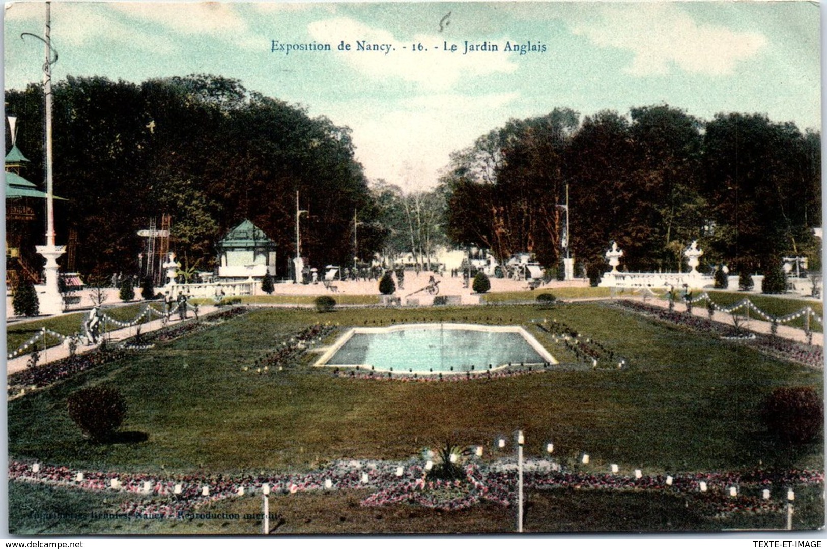 54 NANCY - Exposition - Le Jardin Anglais - Nancy