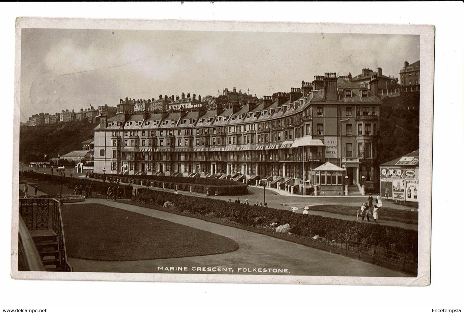 CPA - Carte Postale Royaume Uni -Folkestone- Marine Crescent 1915 -VM2336 - Folkestone