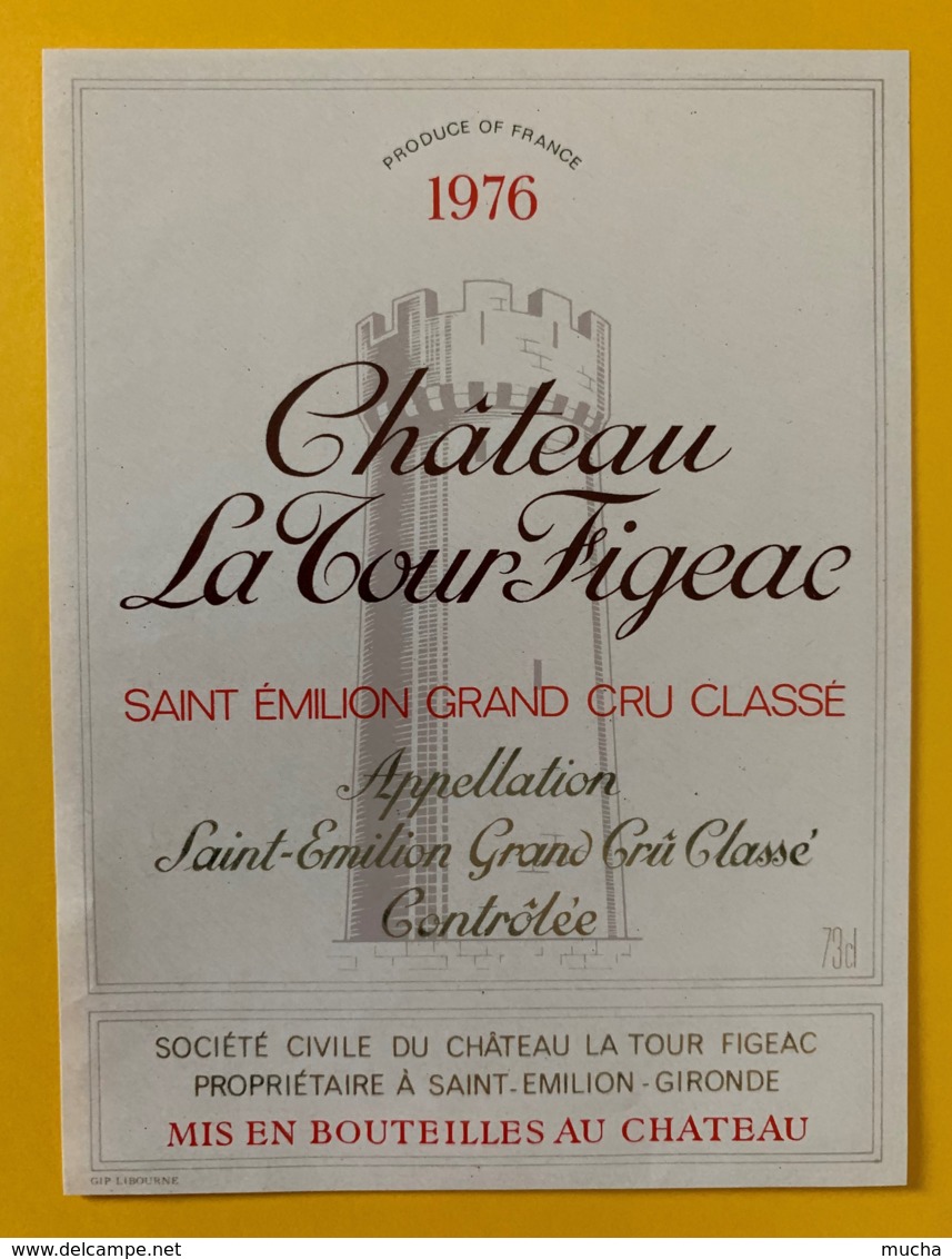 10356 - Château La Tour Figeac 1976 Saint Emilion - Bordeaux