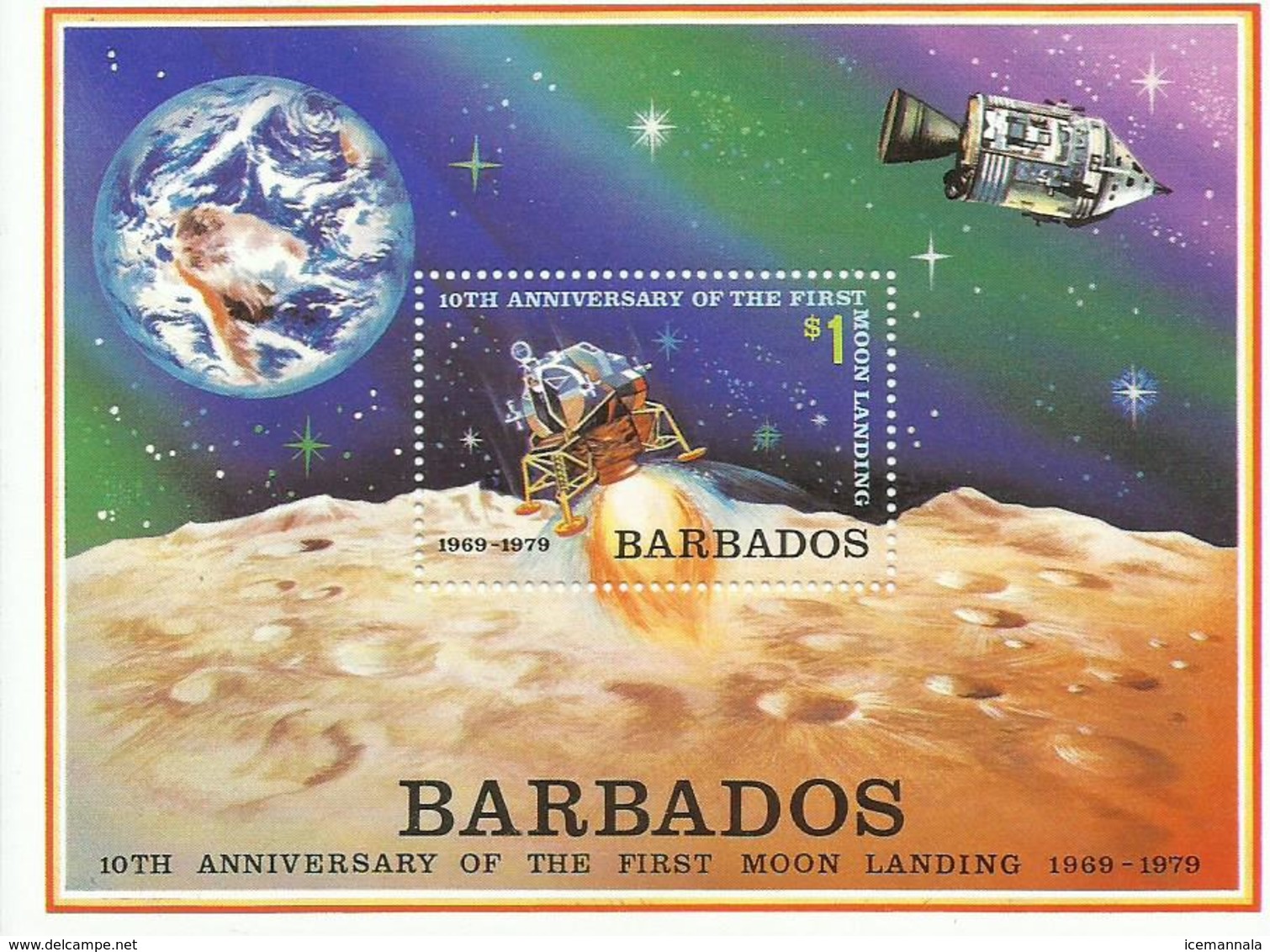 BARBADOS  YVERT H/B  13  MNH  ** - Südamerika