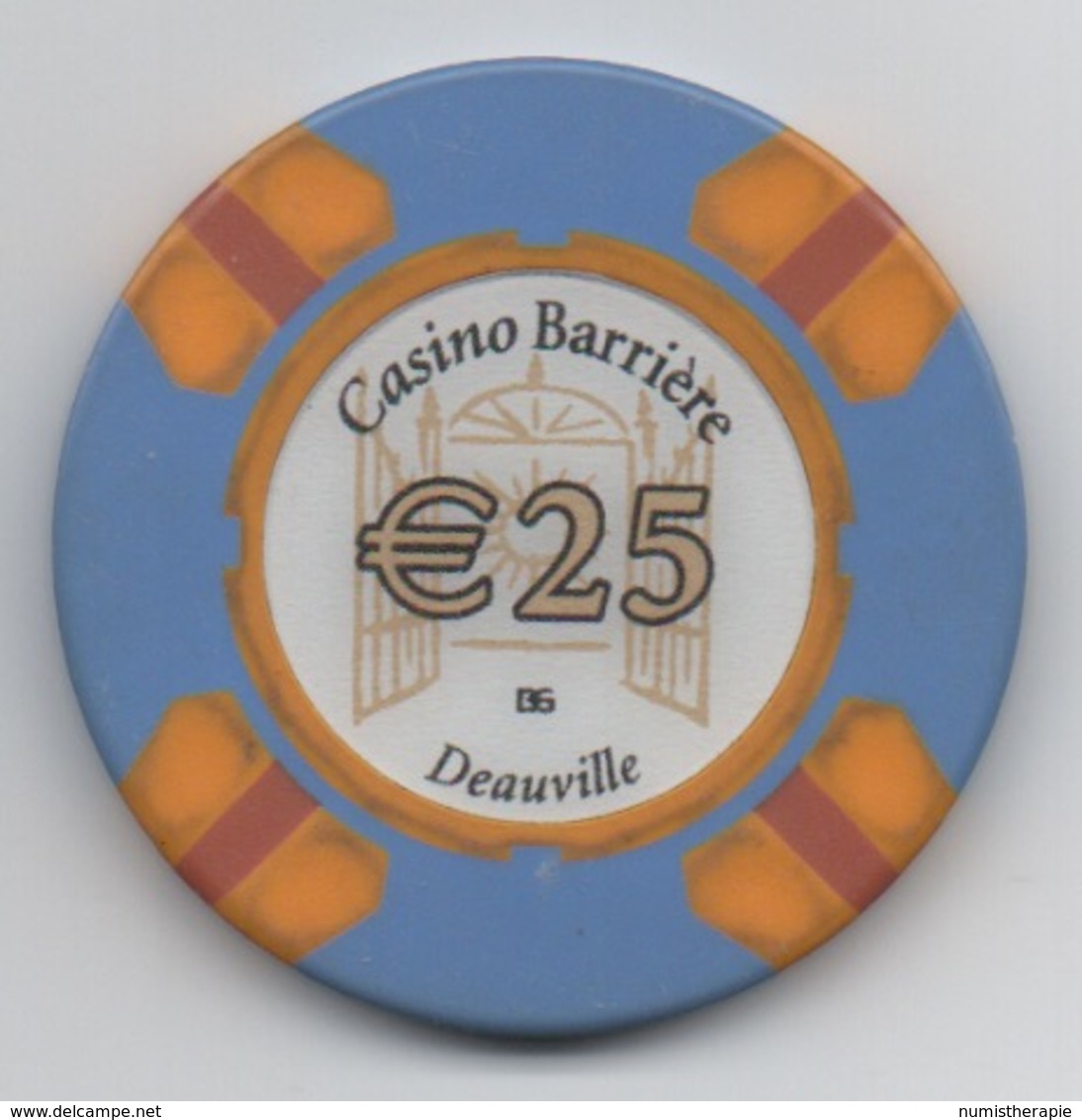 Jeton De Casino Barrière Deauville €25 - Casino