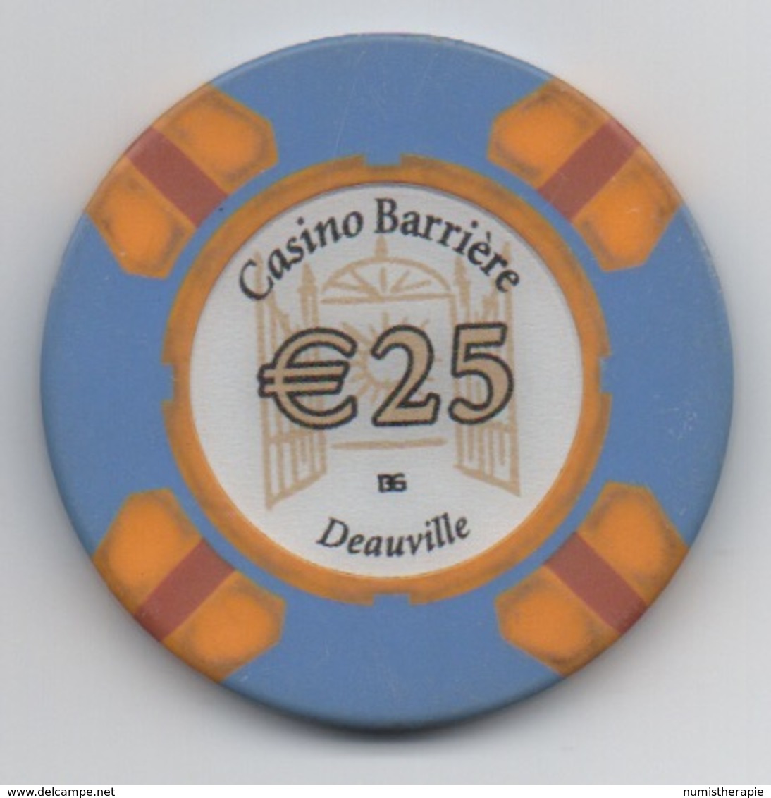 Jeton De Casino Barrière Deauville €25 - Casino