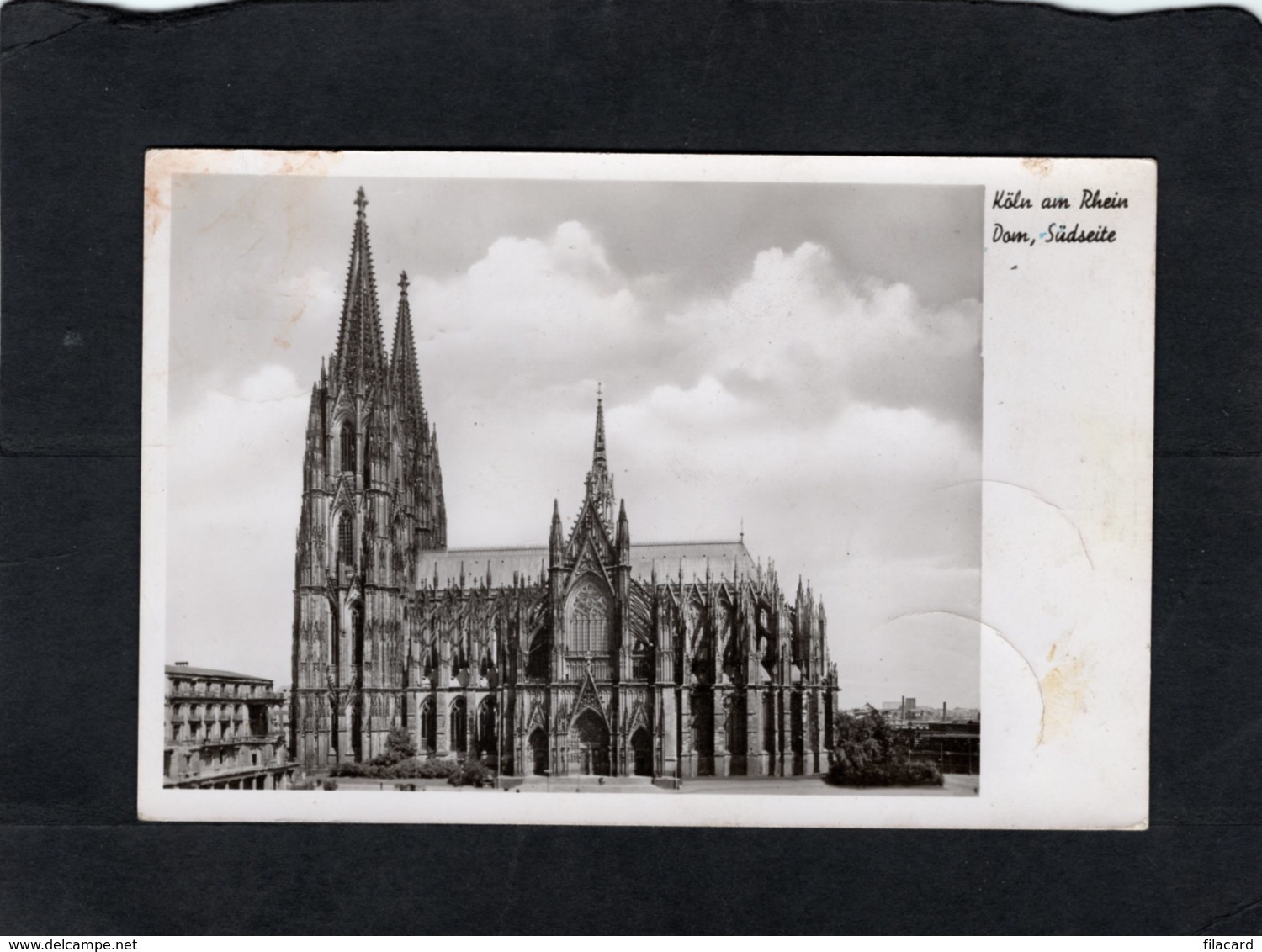 85434    Germania,   Koln Am  Rhein,  Dom,  Sudseite,  VGSB  1952 - Koeln