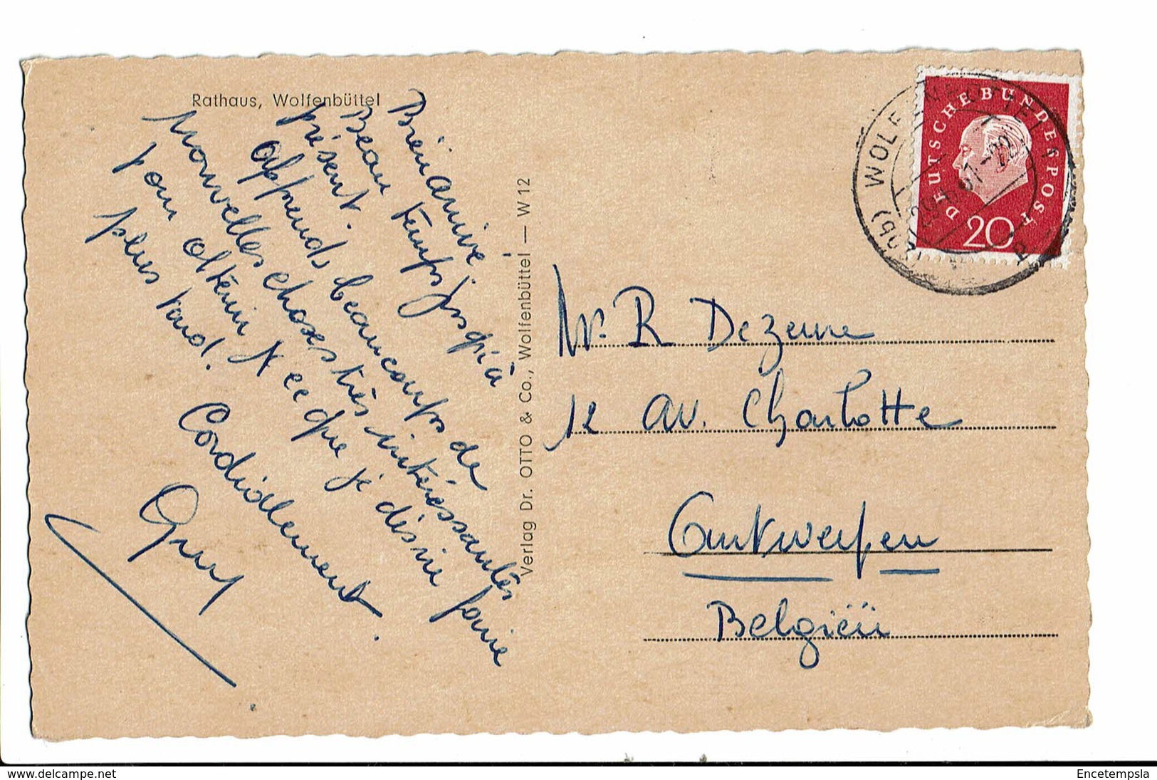 CPA - Carte Postale -Allemagne - Wolfenbüttel -Rathaus 1951 VM2340 - Wolfenbuettel