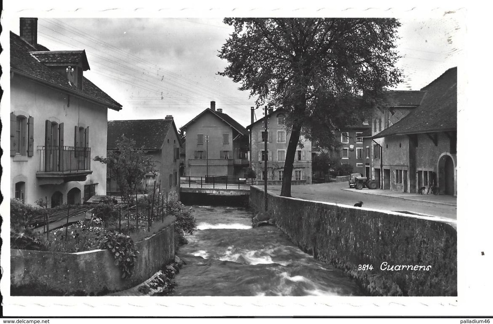 VAUD CUARNENS - DISTRICT DE COSSONAY - Perrochet Lausanne No 3814 -  Circulé - Cossonay