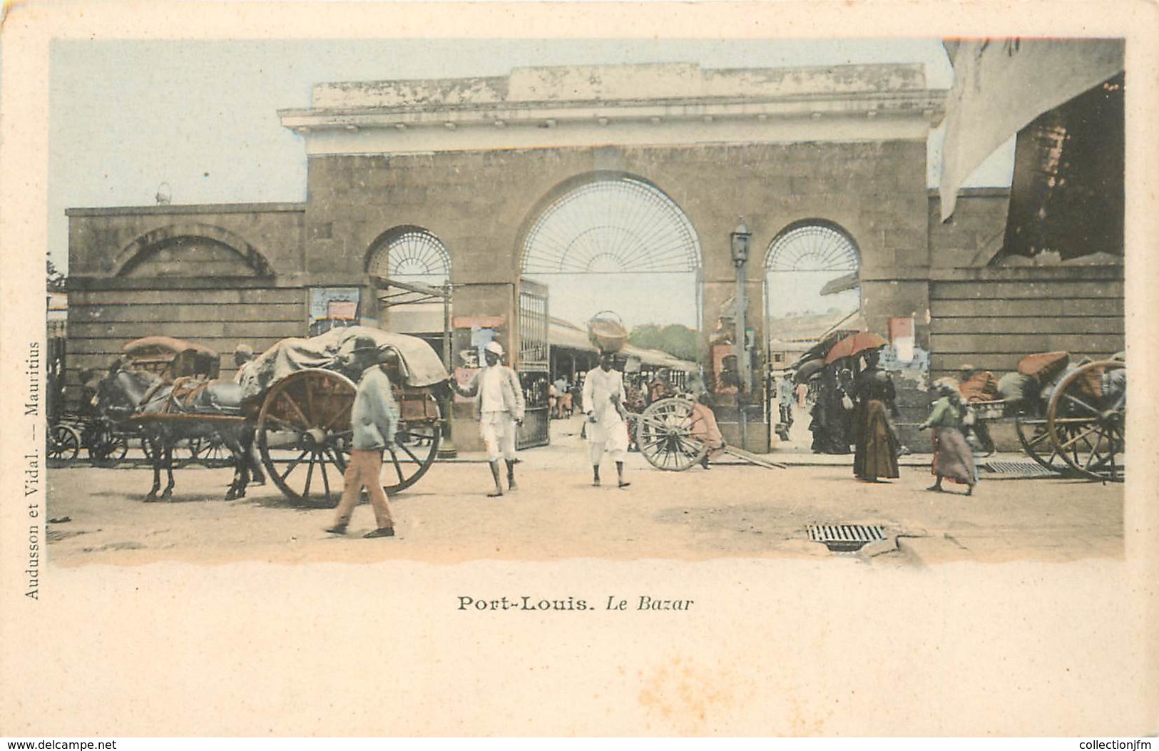 CPA MAURICE "Port Louis, Le Bazar" - Maurice