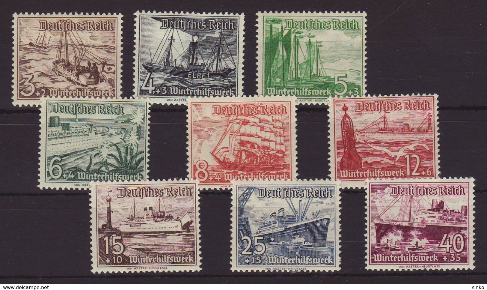 1937. Deutsches Reich - Unused Stamps