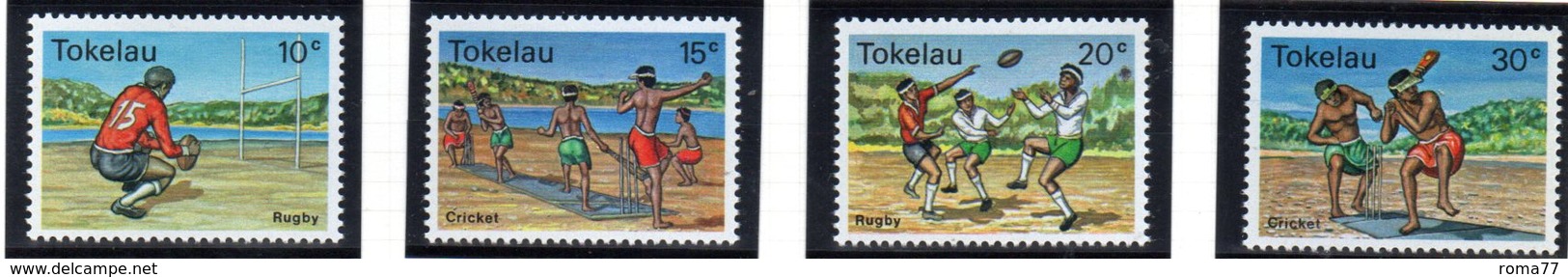 TOKELAU 1979 - Serie Yvert N. 69/72  ***  MNH  (2380A) - Tokelau