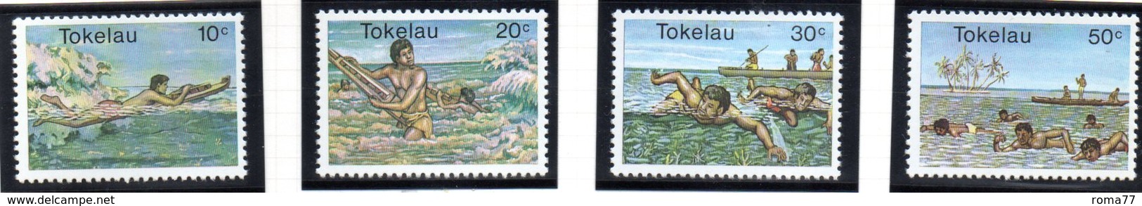 TOKELAU 1980 - Serie Yvert N. 73/76  ***  MNH  (2380A) - Tokelau