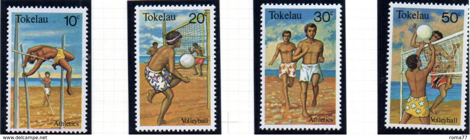 TOKELAU 1981 - Serie Yvert N. 77/80  ***  MNH  (2380A) - Tokelau