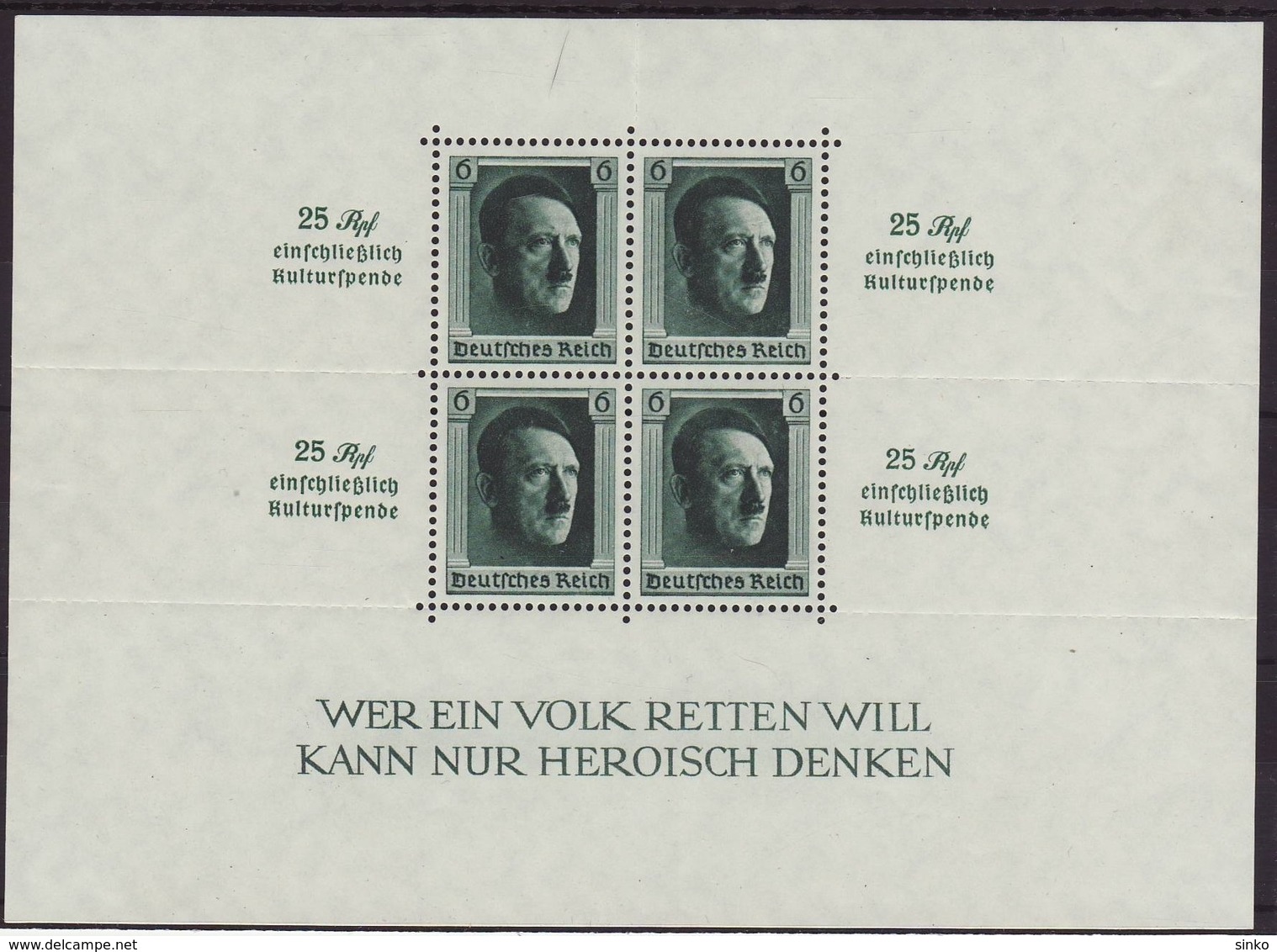 1937. Deutsches Reich - Blocks & Sheetlets