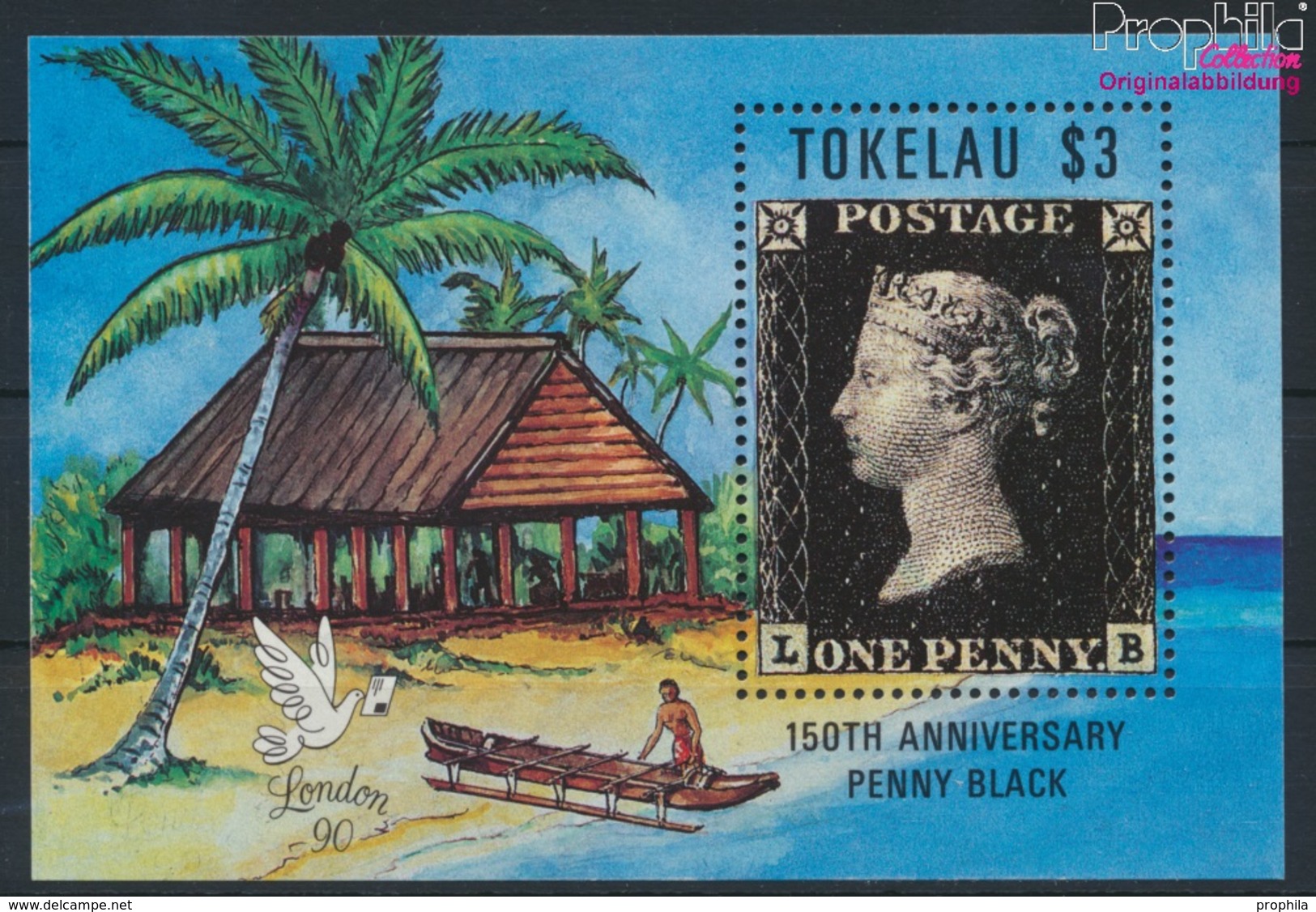 Tokelau Postfrisch Briefmarkenausstellung 1991 Briefmarkenausstellung  (9305170 - Tokelau