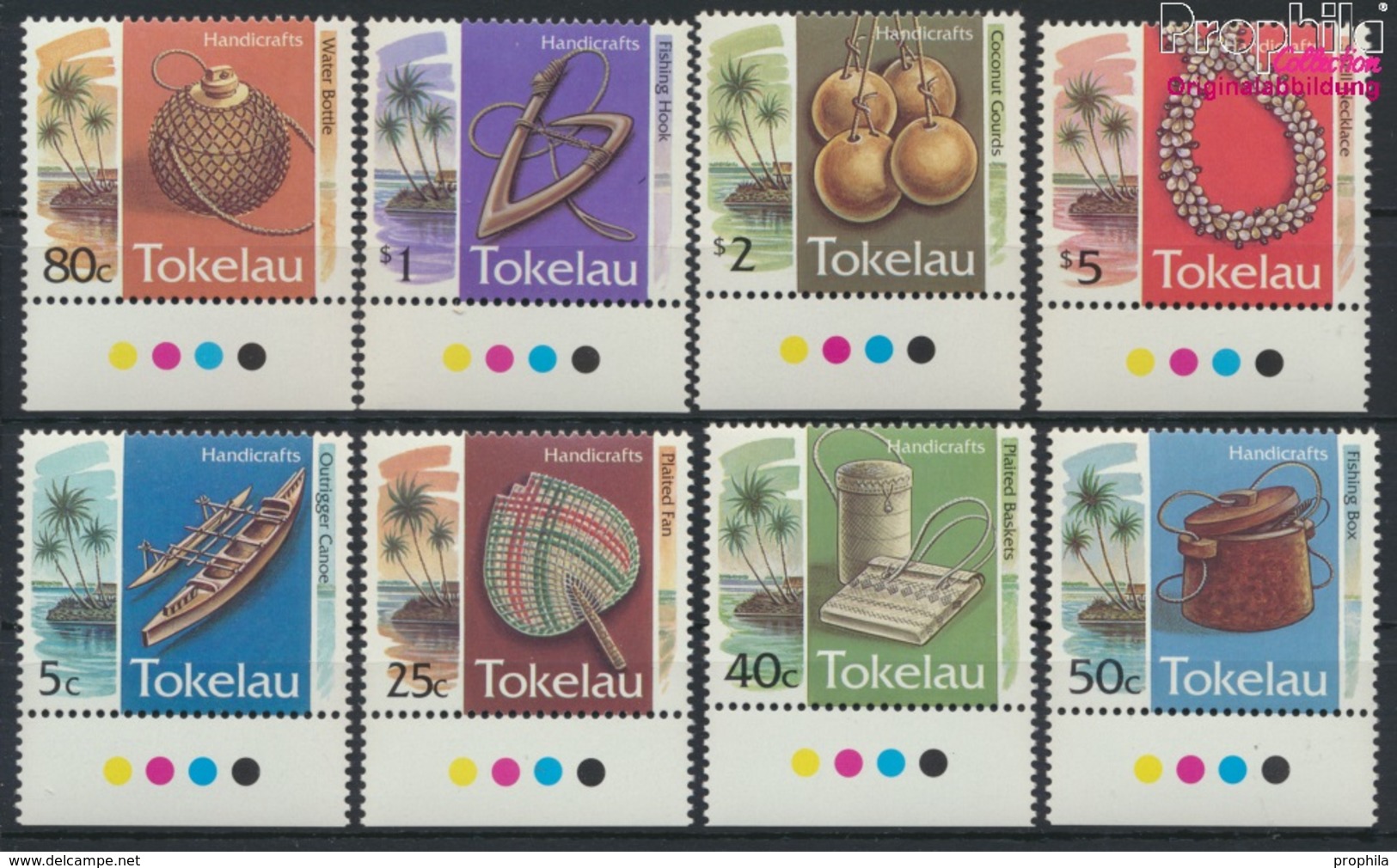 Tokelau 201-208 (kompl.Ausg.) Postfrisch 1994 Handwerksproduktion (9305166 - Tokelau