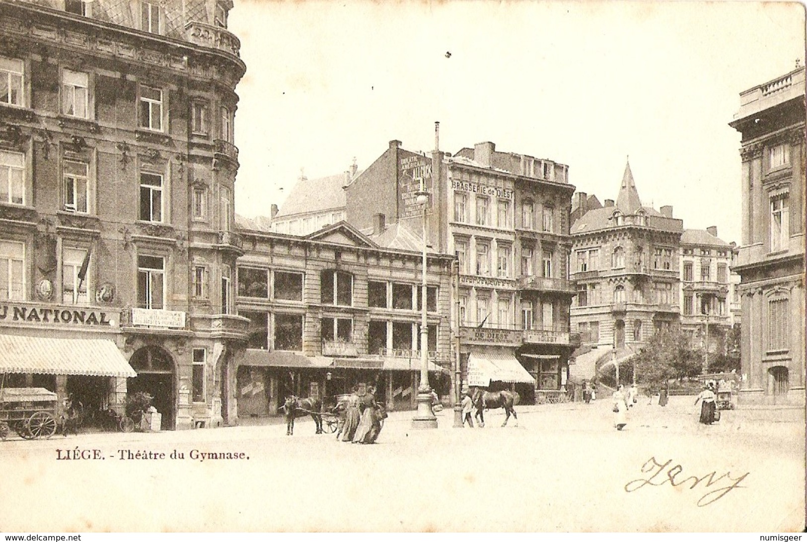 LIÉGE  ---   Théâtre Du Gymnase - Luik