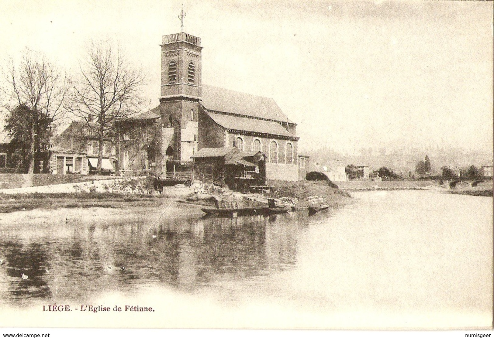 LIÉGE  ---   L'Eglise De Fétine - Luik