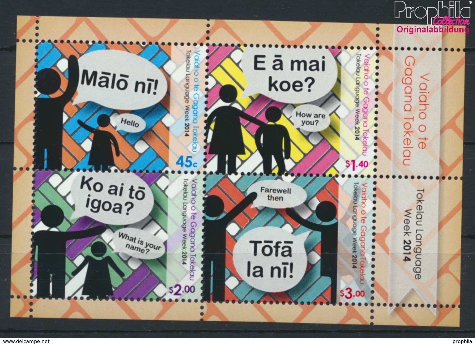 Tokelau Block55 (kompl.Ausg.) Postfrisch 2014 Sprache (9305130 - Tokelau