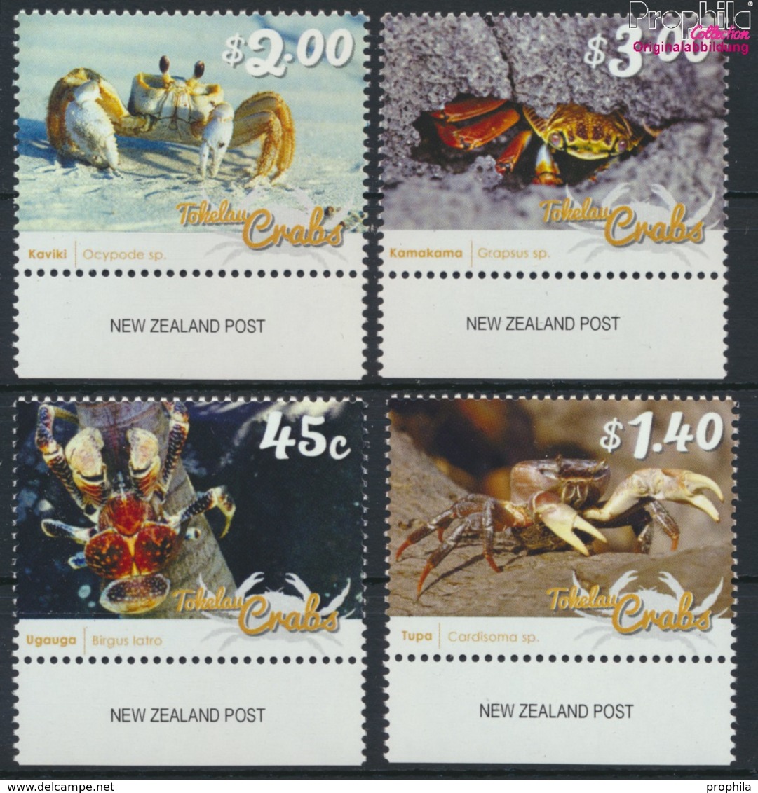 Tokelau 464-467 (kompl.Ausg.) Postfrisch 2015 Krebstiere (9305118 - Tokelau