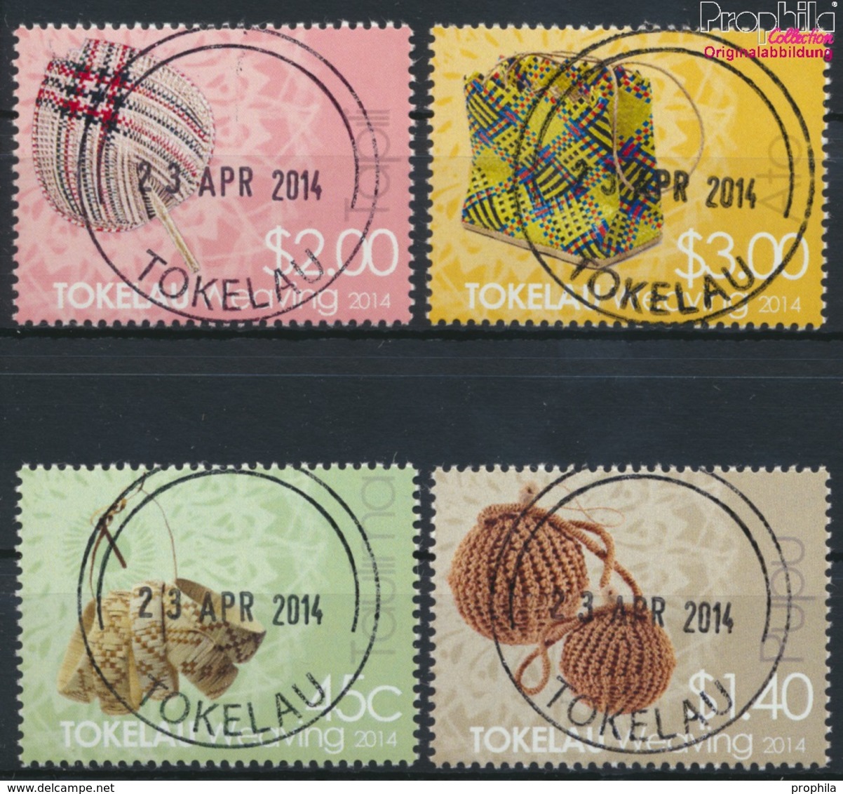 Tokelau 445-448 (kompl.Ausg.) Gestempelt 2014 Weben (9305101 - Tokelau