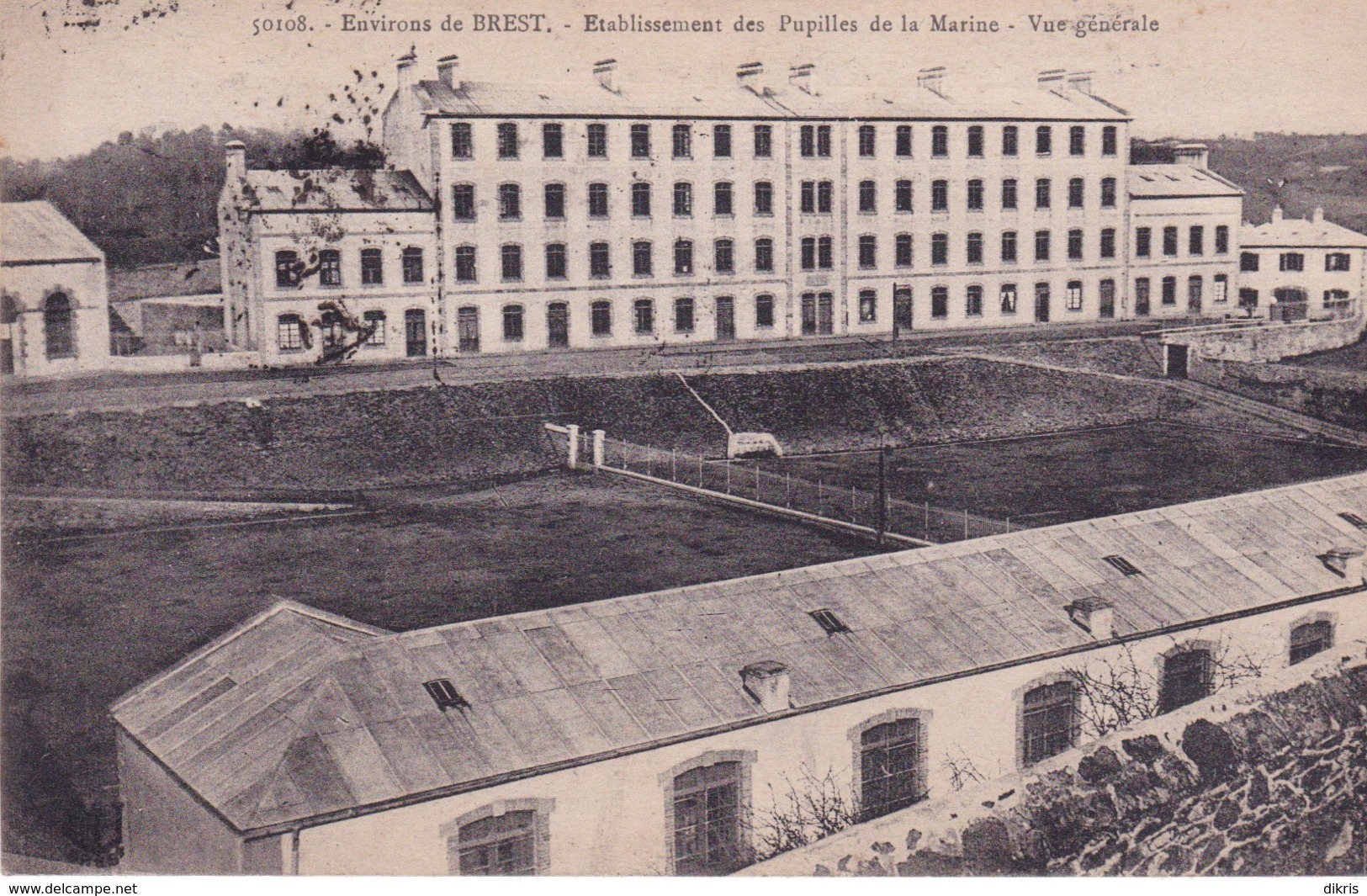 29-ENVIRONS DE BREST- ETABLISSEMENT DES PUPILLES DE LA MARINE- VUE GÉNÉRALE - Brest