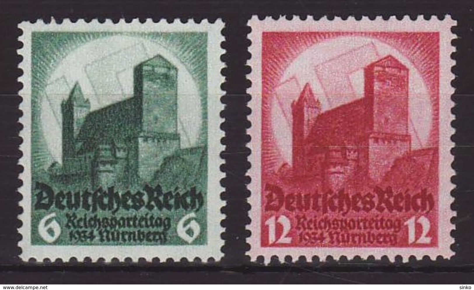 1934. Deutsches Reich - Unused Stamps