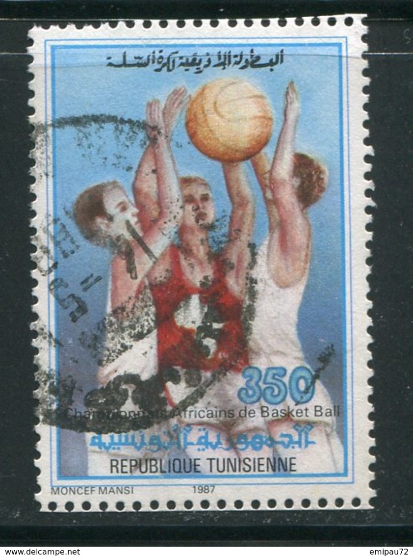 TUNISIE- Y&T N°1092- Oblitéré (basket-ball) - Tunisie (1956-...)