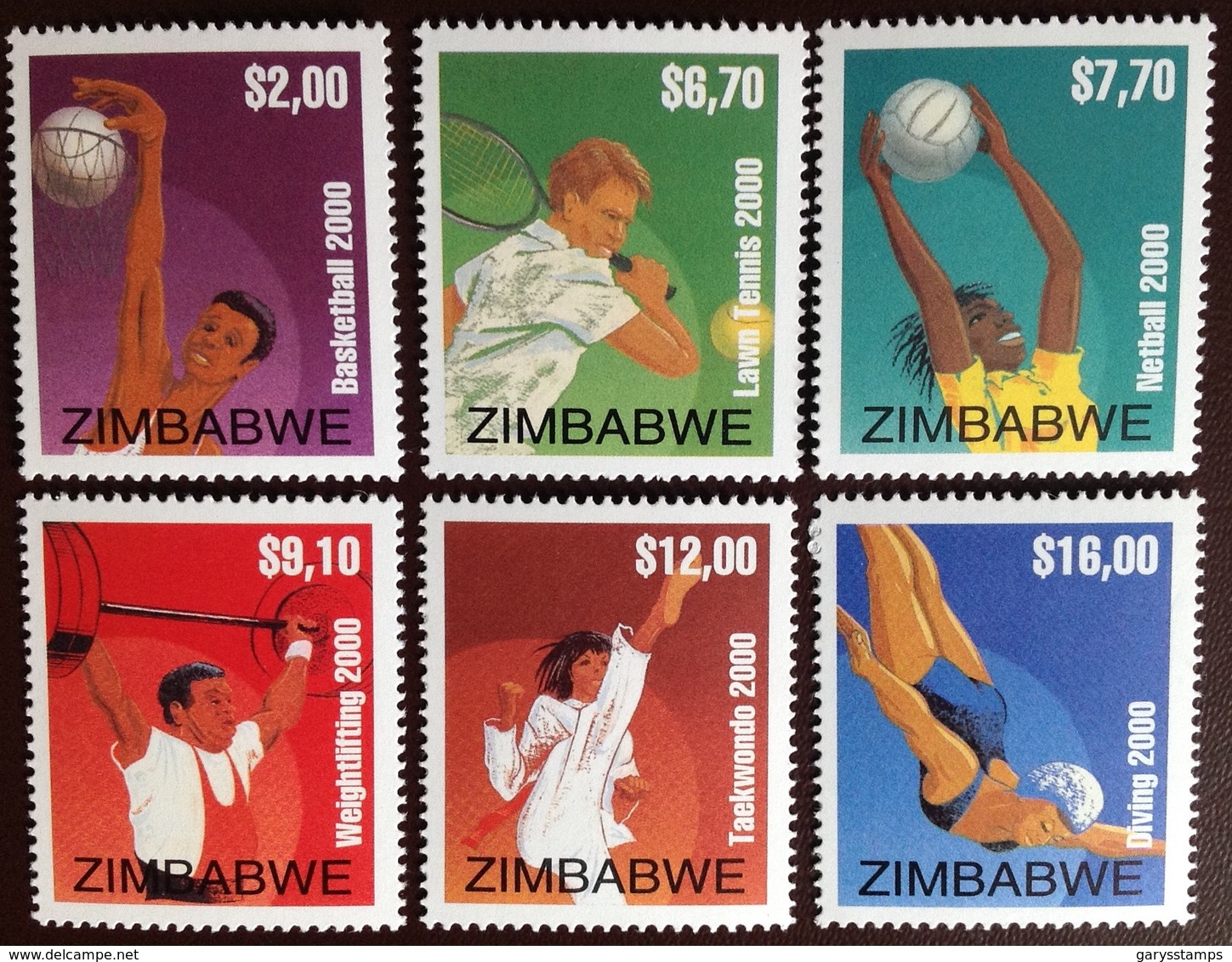 Zimbabwe 2000 Sports MNH - Zimbabwe (1980-...)