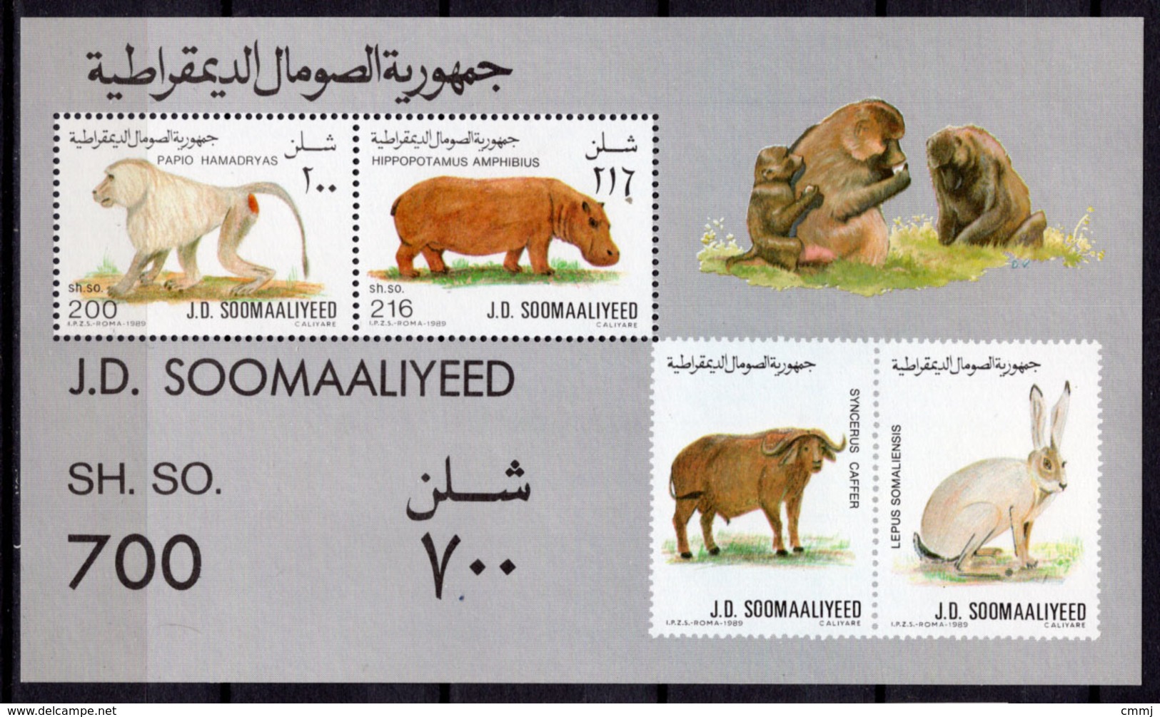 1989 - SOMALIA - Yv.  Nr.  BF 24 - NH - (UP131.39) - Somalia (1960-...)