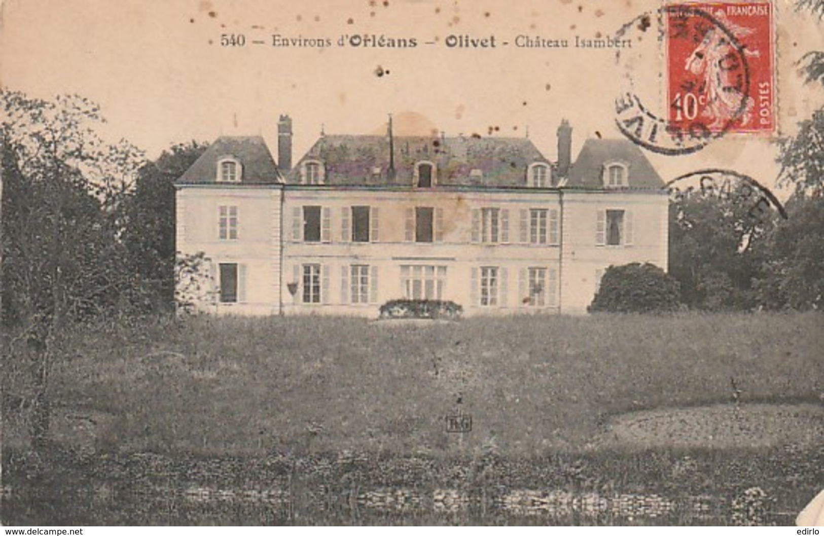 ** 45  ***   ORLEANS OLIVET  Château Isambert - Taches - Orleans