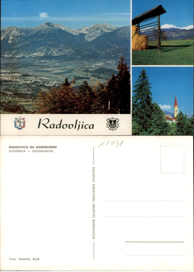 RADOVLJICA,SLOVENIA POSTCARD - Slovenia