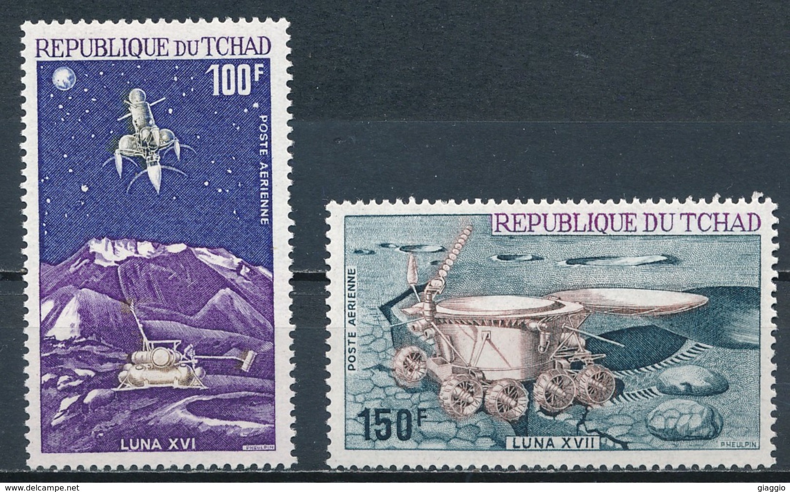 °°° CIAD TCHAD - Y&T N°125/26 PA - 1972 MNH °°° - Ciad (1960-...)