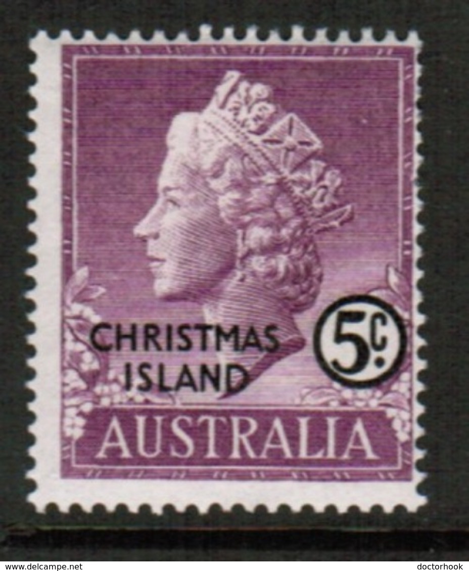 CHRISTMAS ISLAND  Scott # 3* F-VF MINT LH (Stamp Scan # 488) - Christmas Island