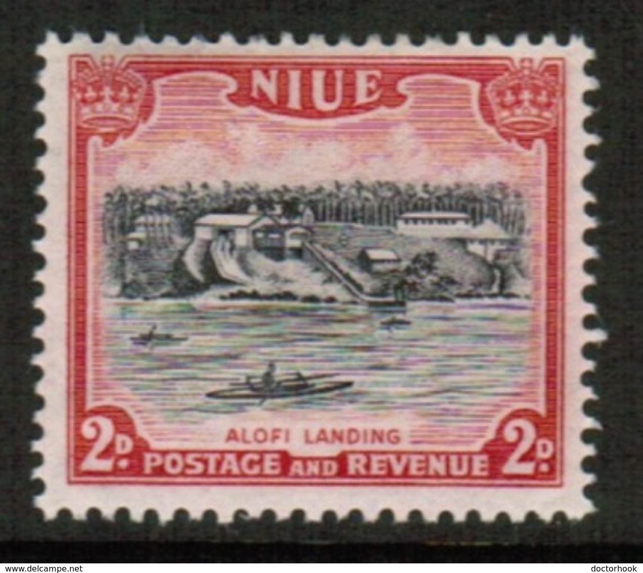 NIUE  Scott # 96* VF MINT LH (Stamp Scan # 488) - Niue