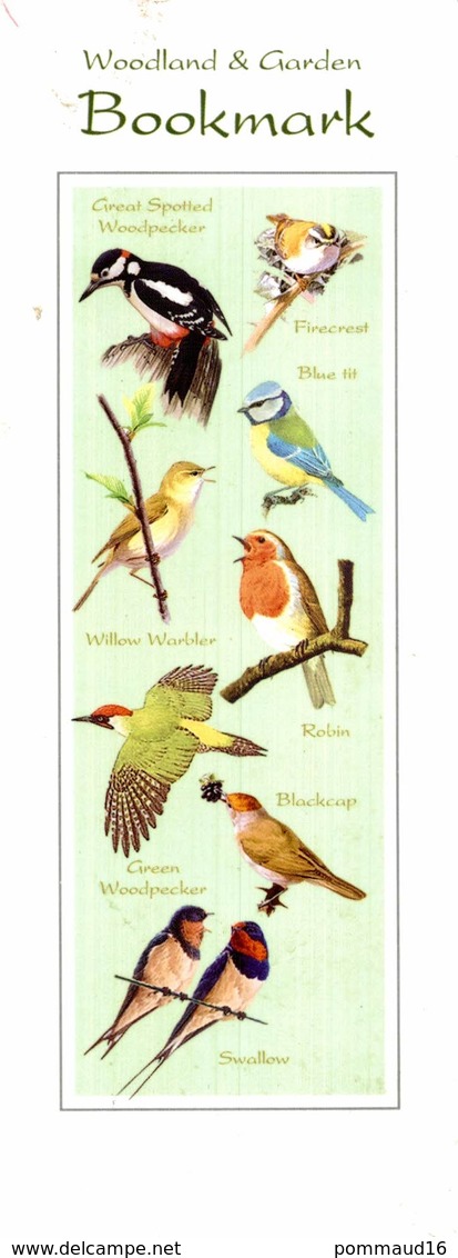 Marque-pages : Oiseaux - Marque-Pages