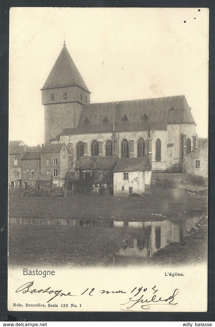 +++ CPA - BASTOGNE - L'Eglise - Nels Série 122 N° 1  // - Bastogne