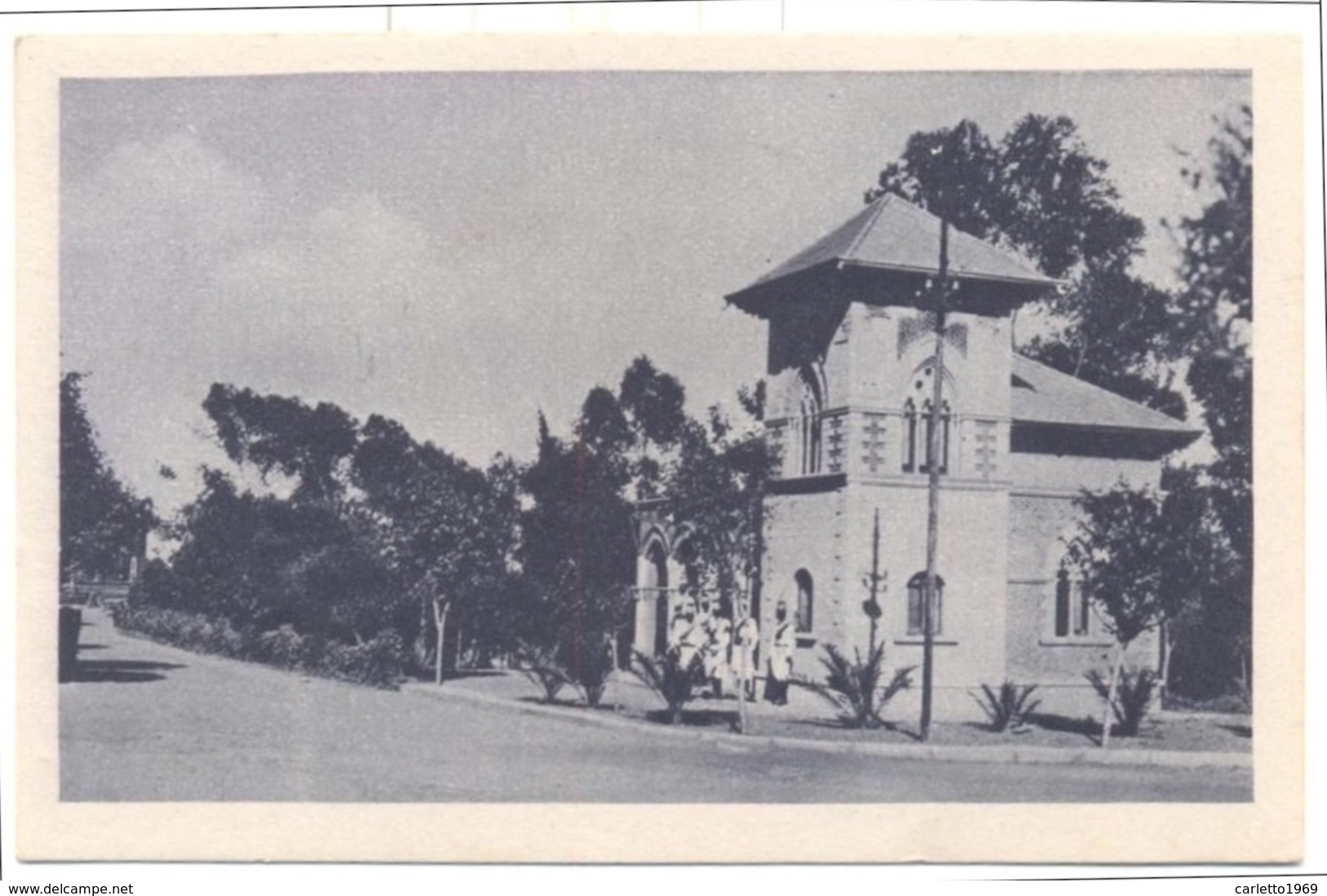 ASMARA COLONIA ERITREA POSTO DI GUARDIA  NON VIAGGIATA F.P. - Erythrée