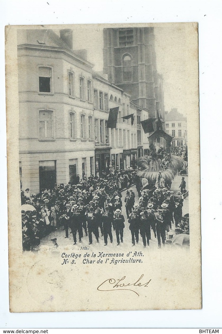 Ath Cortège De La Kermesse Char De L'Agriculture - Ath