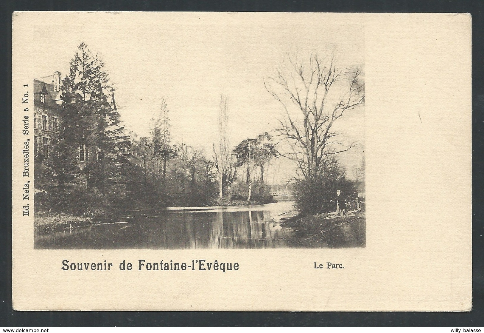 +++ CPA - Souvenir De FONTAINE L'EVEQUE - Le Parc - Nels Série 5 N° 1  // - Fontaine-l'Eveque